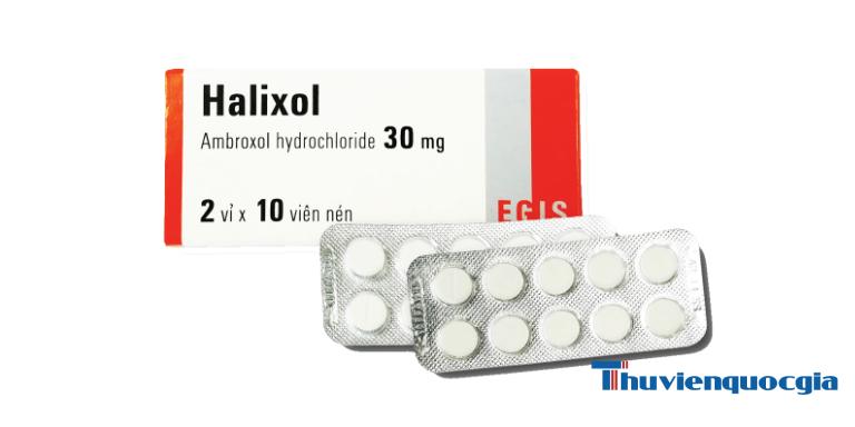 Thuốc Halixol 30mg khi sử dụng cần lưu ý những gì