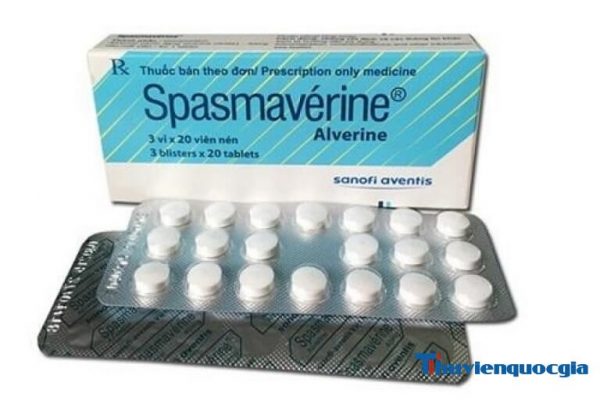 thuốc spasmaverine có tác dụng gì