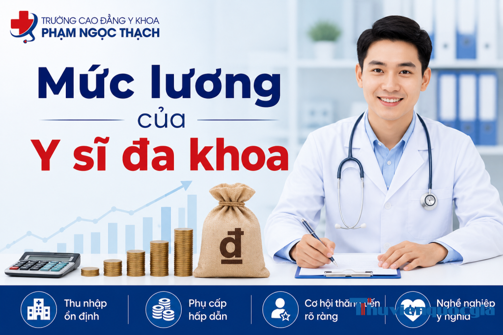 Mức lương của Y sĩ đa khoa hiện nay là bao nhiêu?